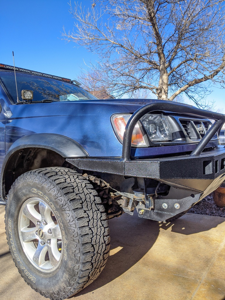 1st Gen Frontier High Clearance Front Bumper Kit 11