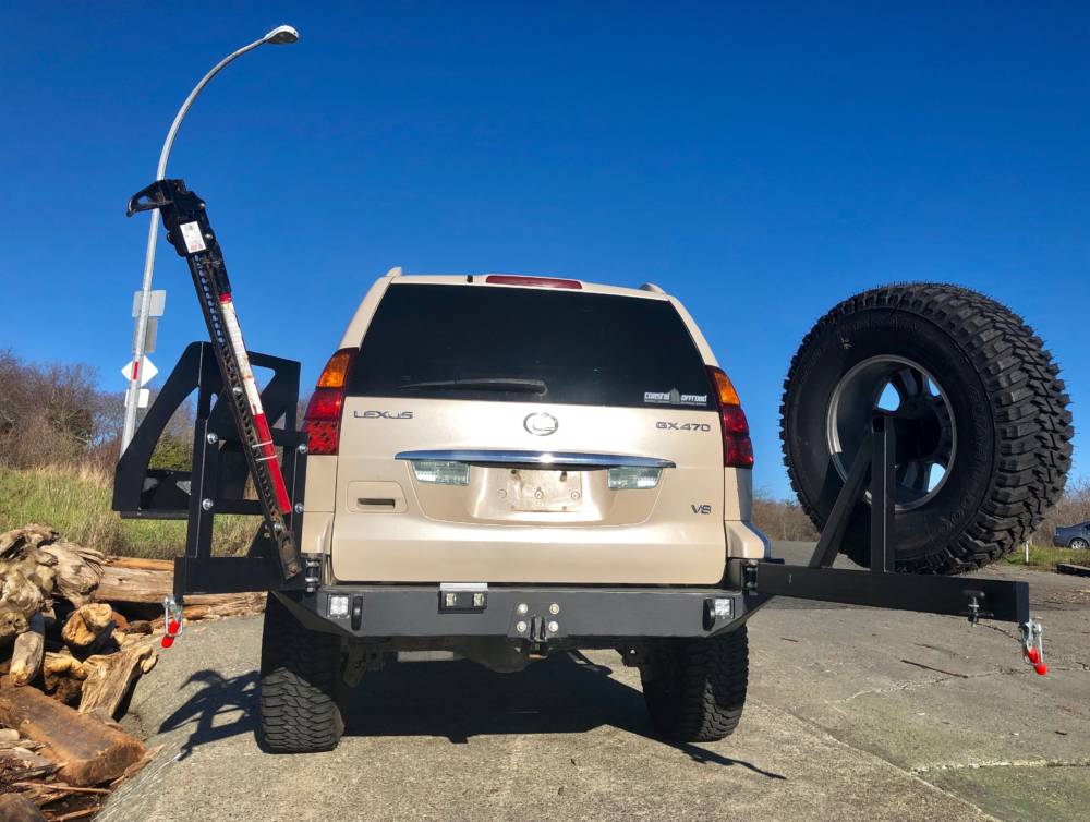 GX470 Low Profile Rear Bumper Kit 14