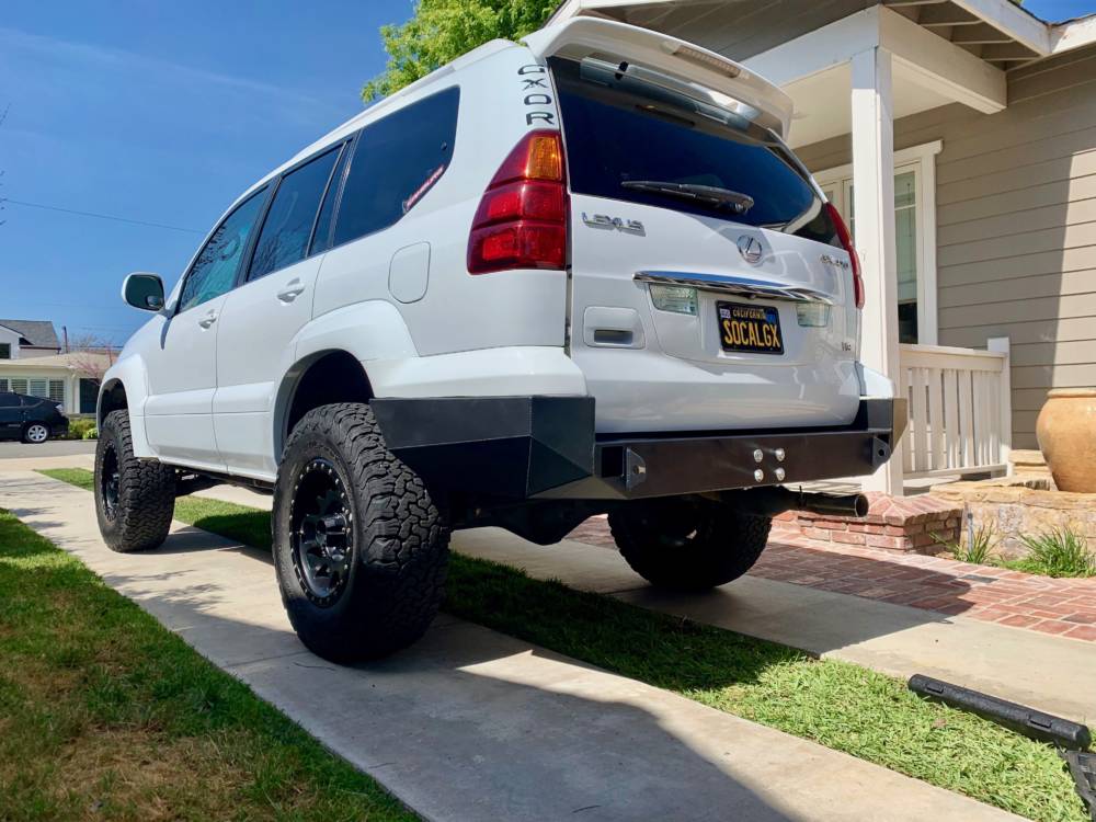 GX470 Low Profile Rear Bumper Kit 18