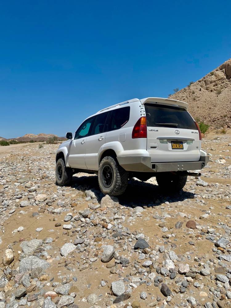 GX470 Low Profile Rear Bumper Kit 19