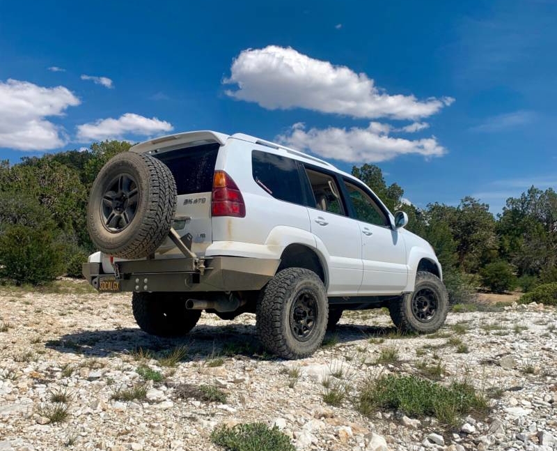 GX470 Low Profile Rear Bumper Kit 21