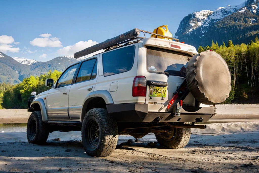 3rd Gen 4Runner High Clearance Rear Bumper Kit 7