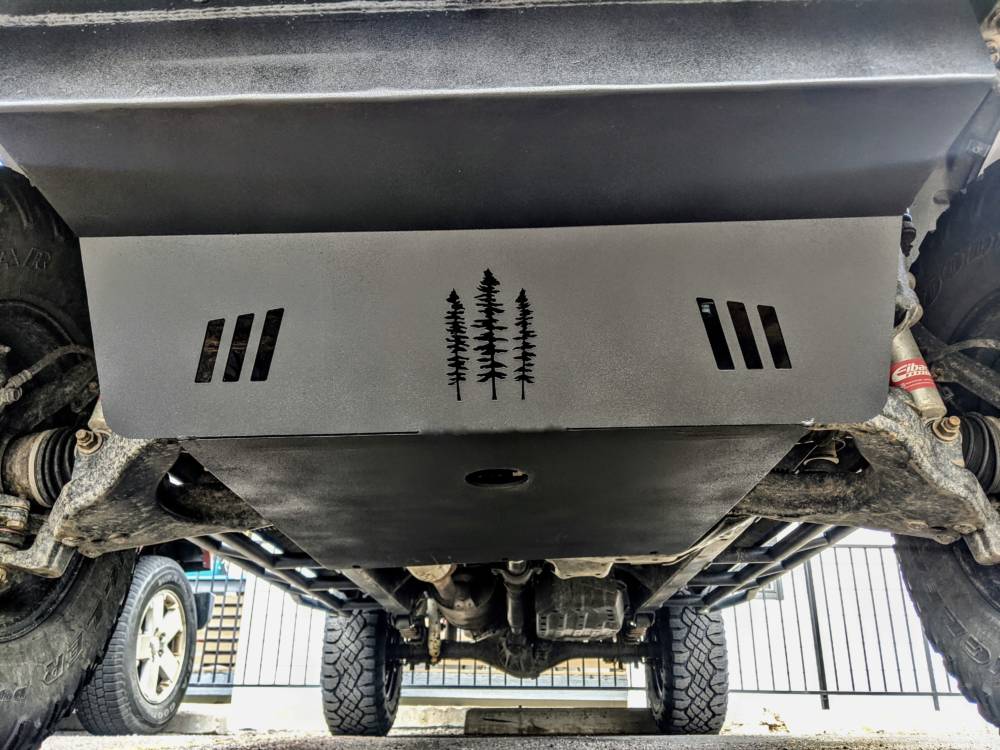 3rd Gen 4Runner Drivetrain Skid Plate Kit 1