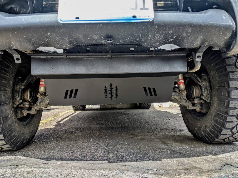 3rd Gen 4Runner Drivetrain Skid Plate Kit 2