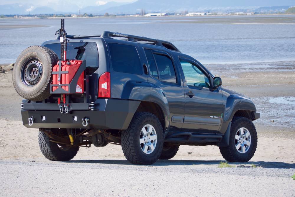 2nd Gen Xterra Wrap Around Rear Bumper Kit 5