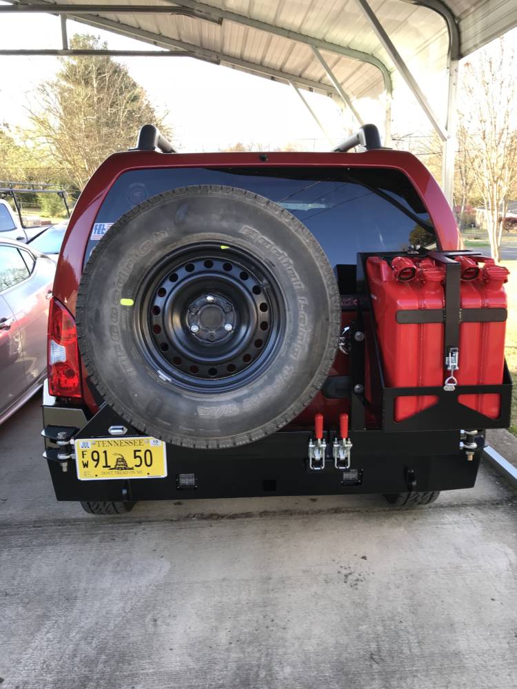 2nd Gen Xterra Wrap Around Rear Bumper Kit 14