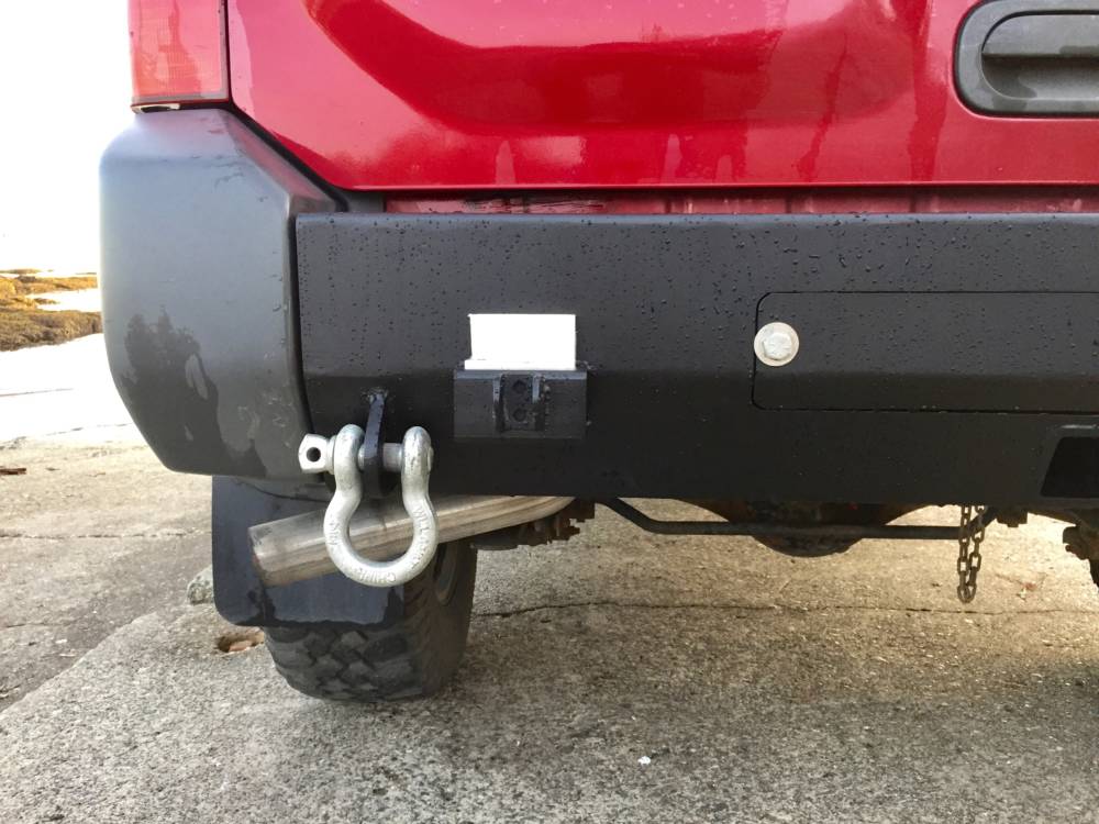 1st Gen Nissan Xterra Rear Bumper Kit 7