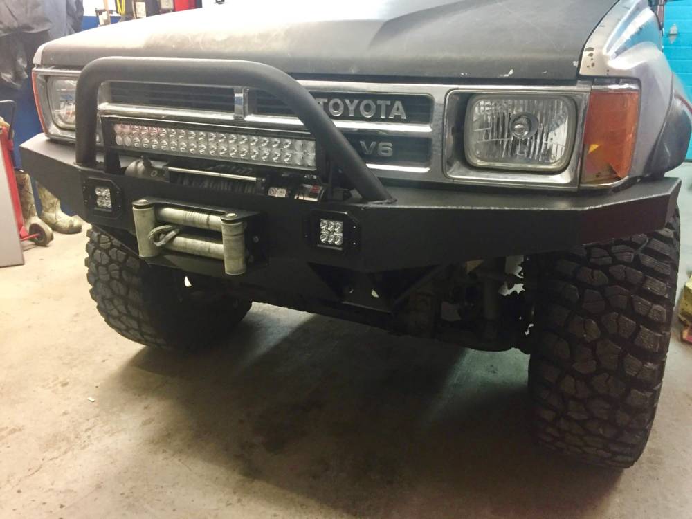 1st Gen 4Runner/ 2nd Gen Pickup High Clearance Front Bumper Kit 6