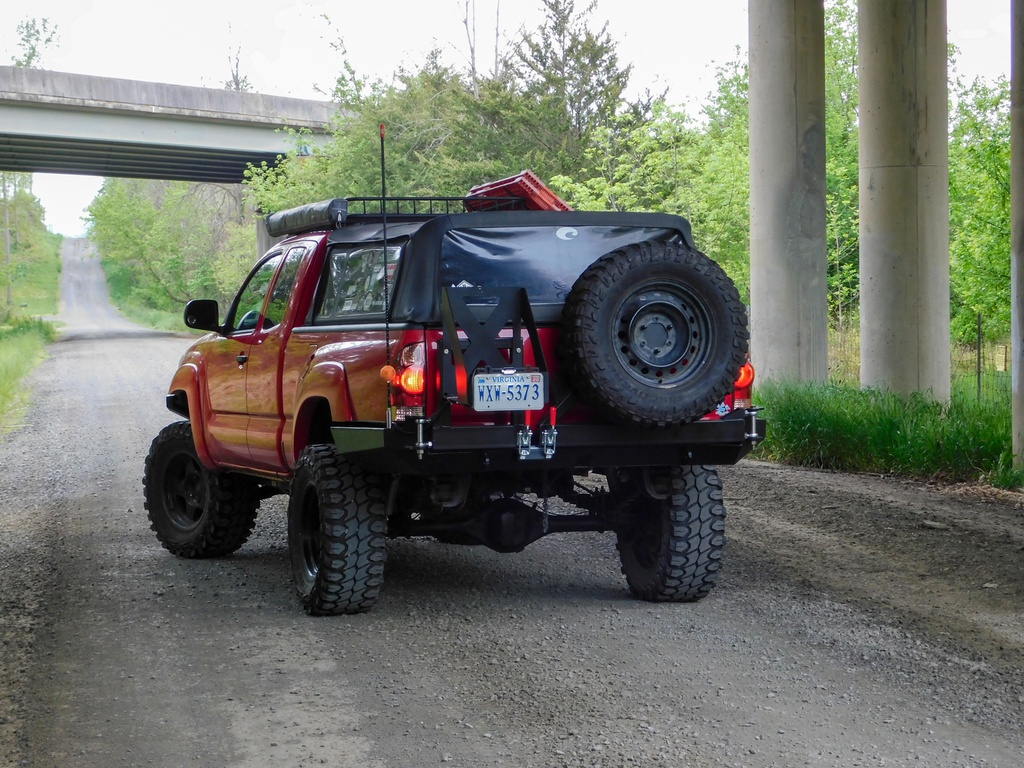 2nd Gen Tacoma High Clearance Rear Bumper Kit 1