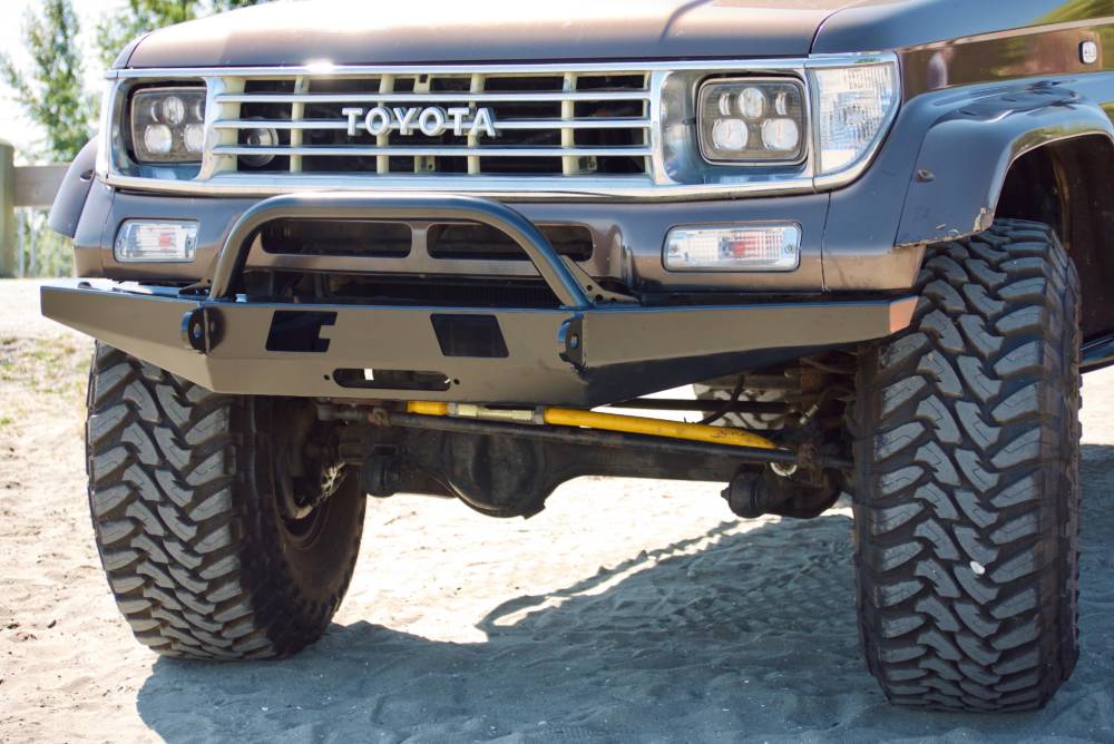 70 Series Land Cruiser High Clearance Front Bumper Kit 5