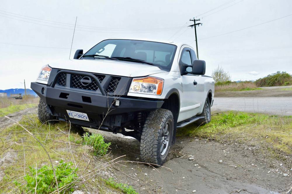 2004-2015 Nissan Titan Front Bumper Kit 11