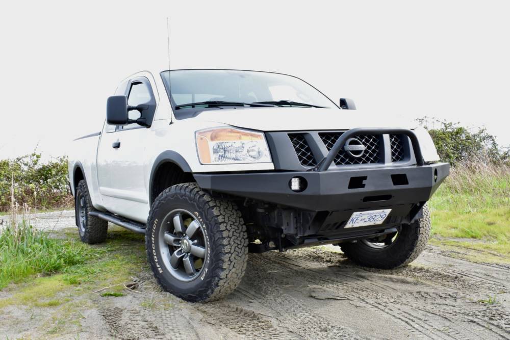 2004-2015 Nissan Titan Front Bumper Kit 12