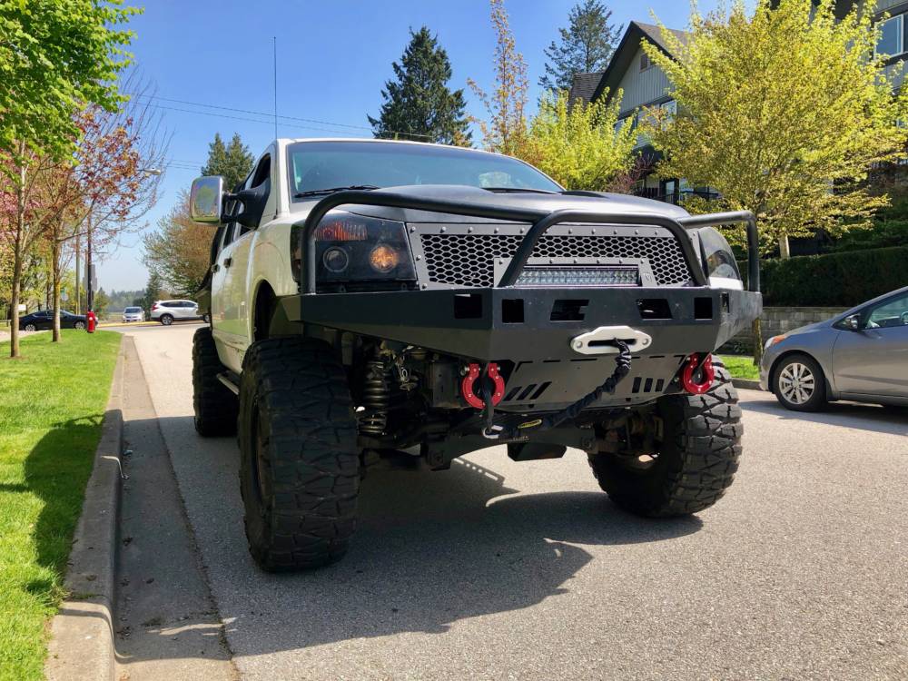 2004-2015 Nissan Titan Front Bumper Kit 20