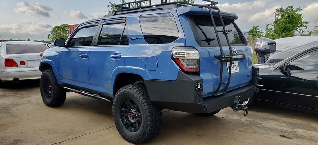 5th Gen 4Runner Full Height Rear Plate Bumper Kit 2