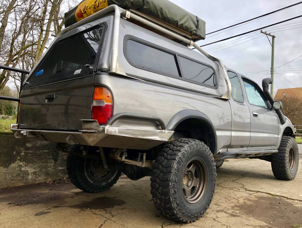 1st Gen Tacoma High Clearance Rear Bumper Kit 13