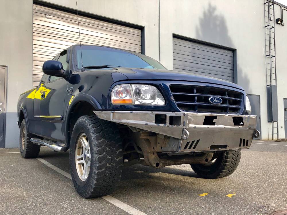 10th Gen F-150 High Clearance Front Bumper Kit 11