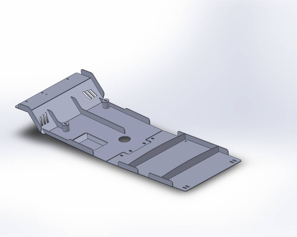 4th Gen 4Runner/ FJ Cruiser/ Lexus GX470 Skid Plate Kit 13