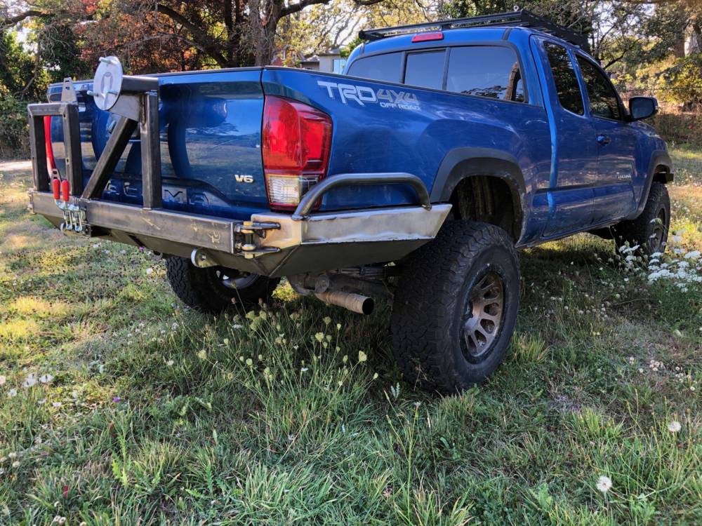 3rd Gen Tacoma High Clearance Rear Bumper Kit 5