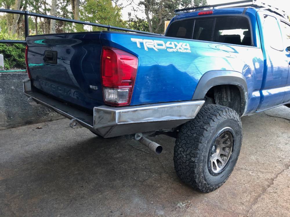 3rd Gen Tacoma High Clearance Rear Bumper Kit 11