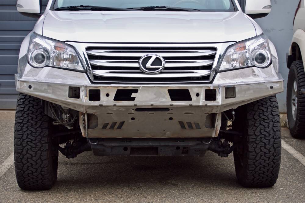 Lexus GX460 High Clearance Front Bumper Kit 9