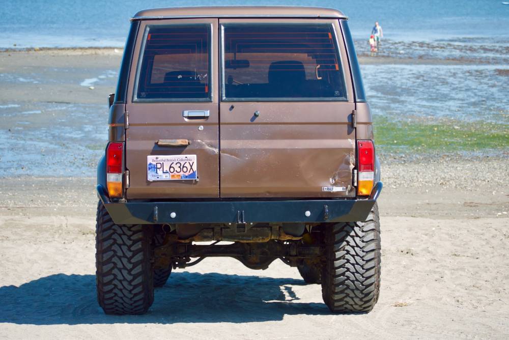 70 Series Land Cruiser High Clearance Rear Bumper Kit 4