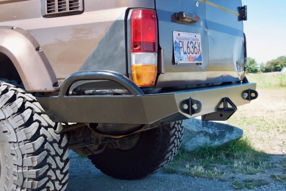 70 Series Land Cruiser High Clearance Rear Bumper Kit 9