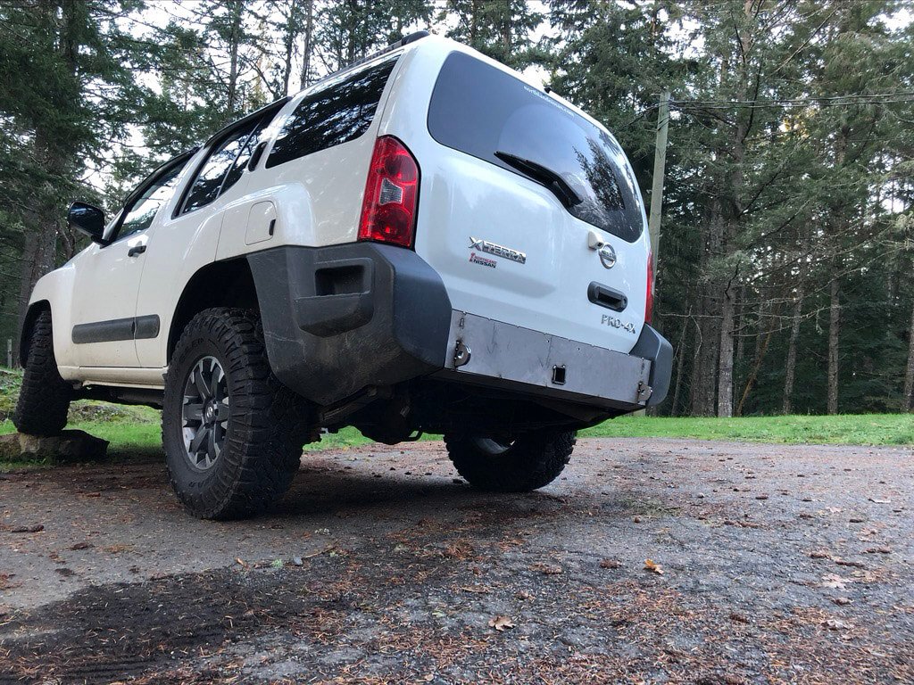 2nd Gen Nissan Xterra Rear Bumper Kit 4