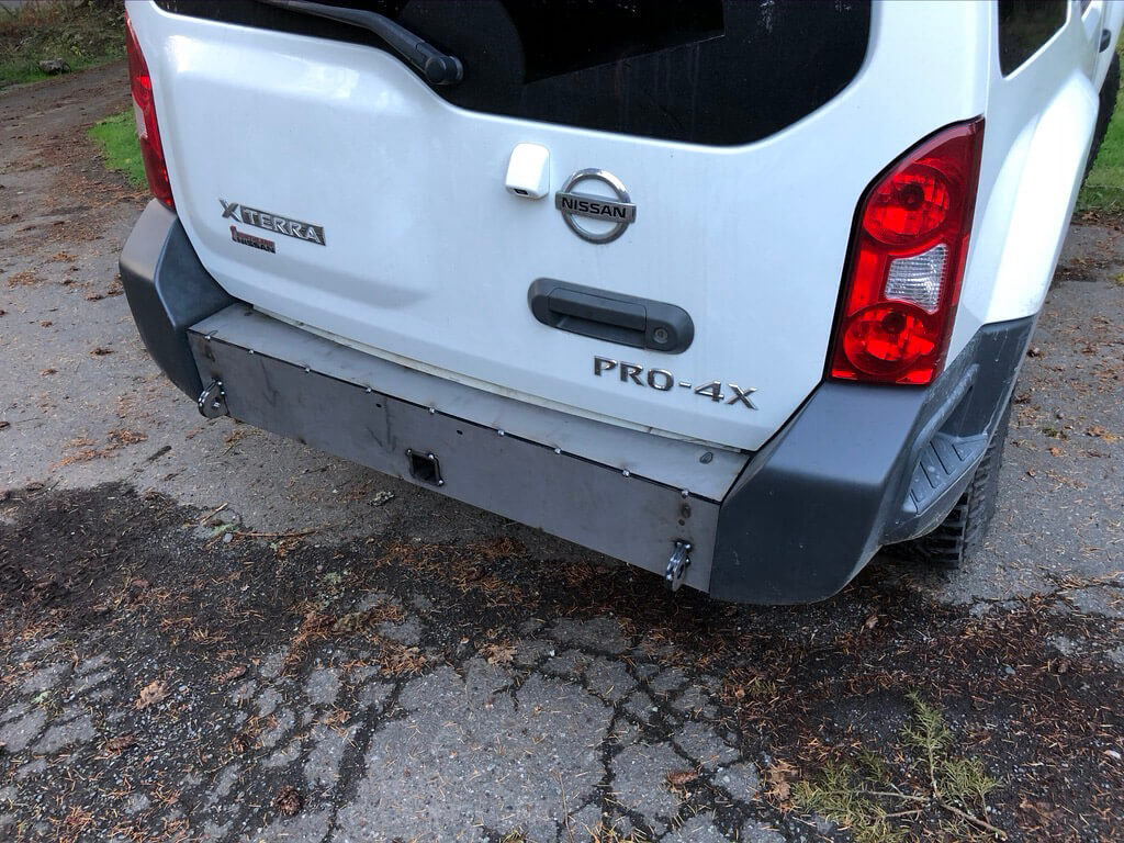 2nd Gen Nissan Xterra Rear Bumper Kit 5