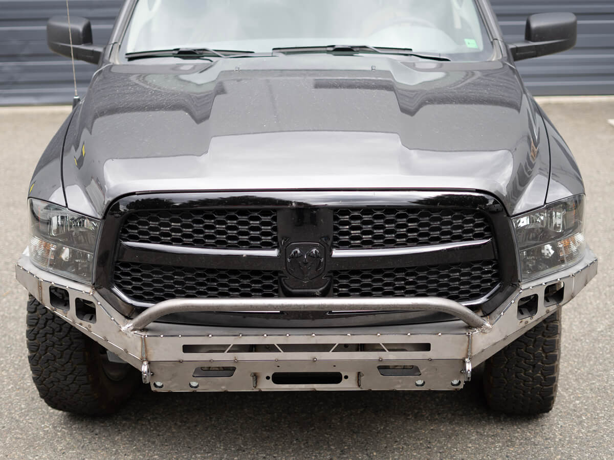 4TH GEN DODGE RAM 1500 FRONT BUMPER KIT 15