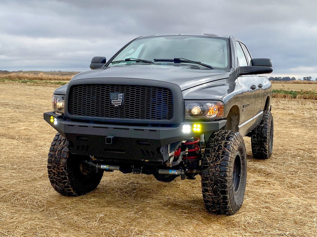 3rd Gen Dodge Ram Front Hitch Bumper Kit 1