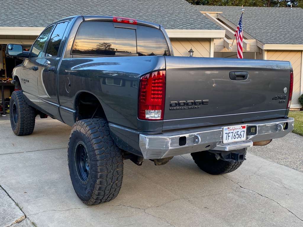 3rd Gen Dodge Ram High Clearance Rear Bumper Kit 6