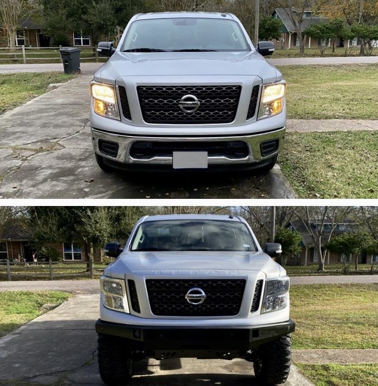 2016-2022 Nissan Titan XD Front Bumper Kit