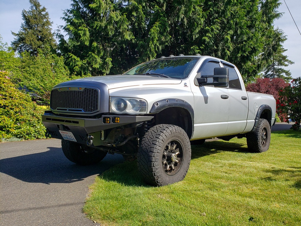 3rd Gen Dodge Ram Front Hitch Bumper Kit