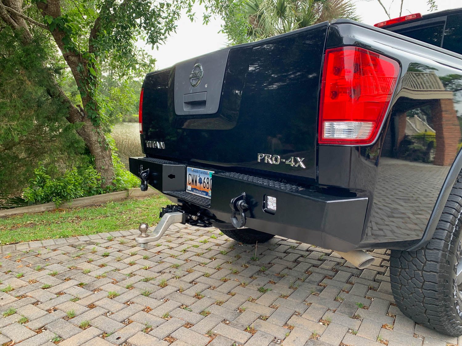 2004-2015 Nissan Titan Low Profile Rear Bumper Kit