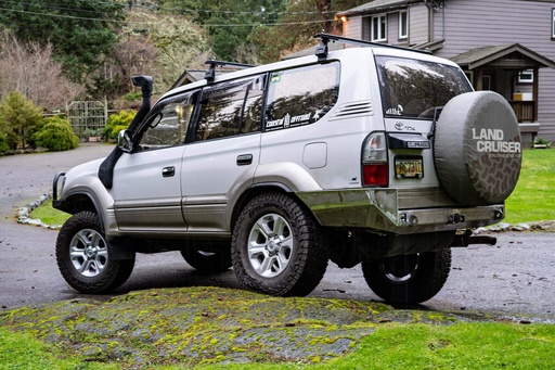 90 Series Land Cruiser High Clearance Rear Bumper Kit