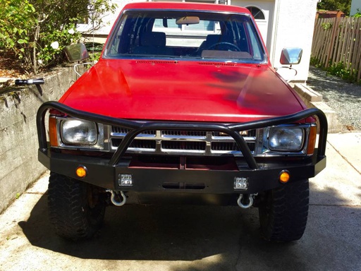 1st Gen 4Runner/ Hilux Surf and 2nd Gen Pickup / Hilux High Clearance Front Bumper Kit