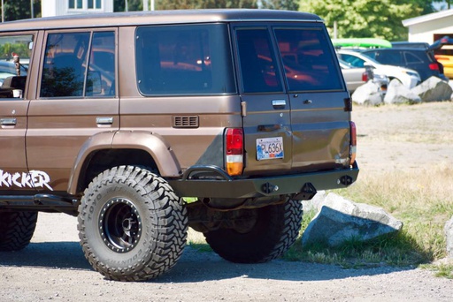 70 Series Land Cruiser High Clearance Rear Bumper Kit